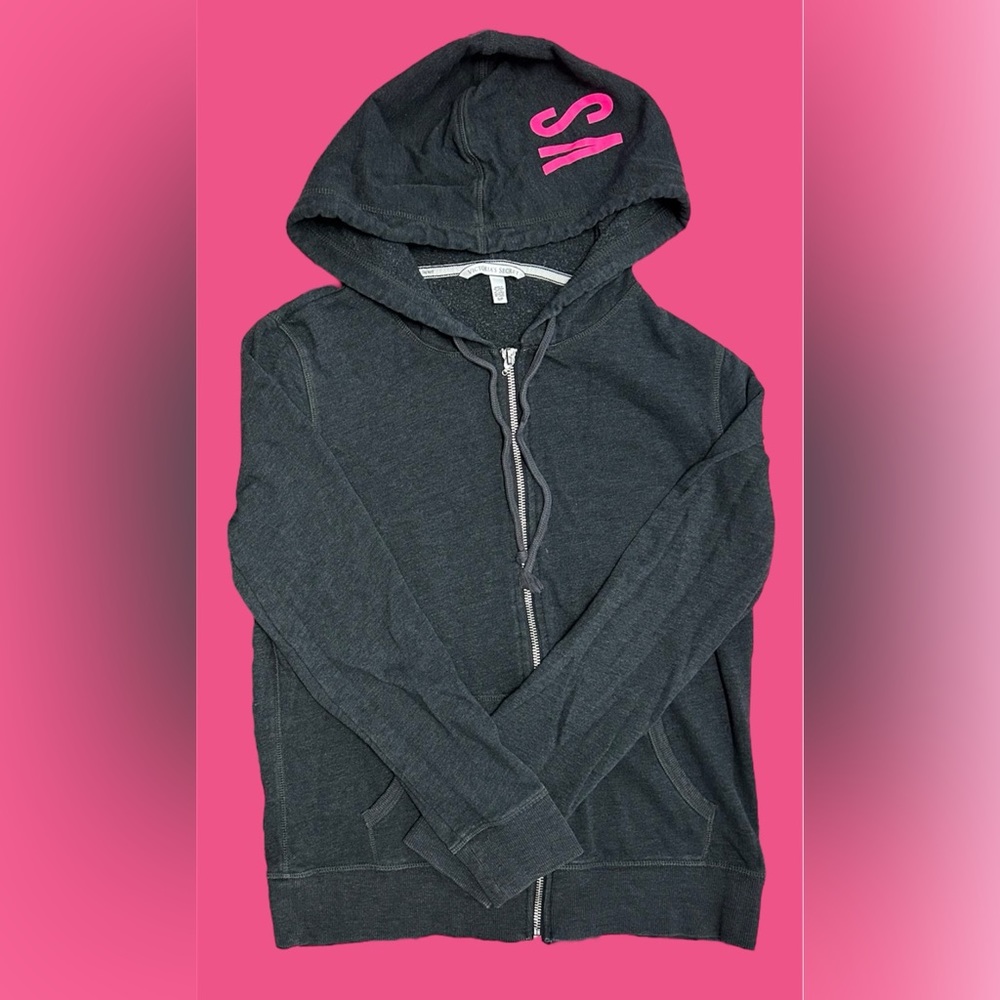 victoria’s secret zip up hoodie